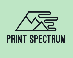 Fast Mountain Trekking logo design