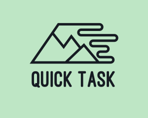 Fast Mountain Trekking logo design