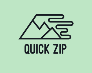 Fast Mountain Trekking logo design