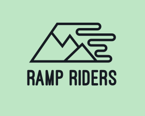 Fast Mountain Trekking logo design