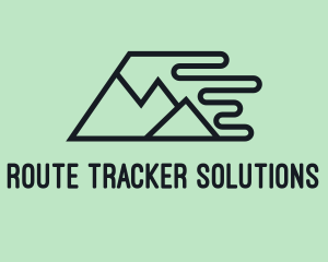 Fast Mountain Trekking logo design