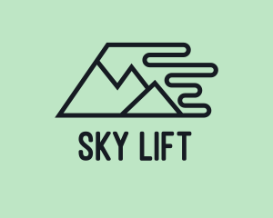 Fast Mountain Trekking logo design