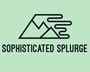 Fast Mountain Trekking logo design