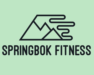 Fast Mountain Trekking logo design