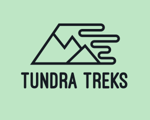 Fast Mountain Trekking logo design