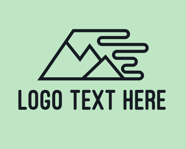 Mountain logo example 3