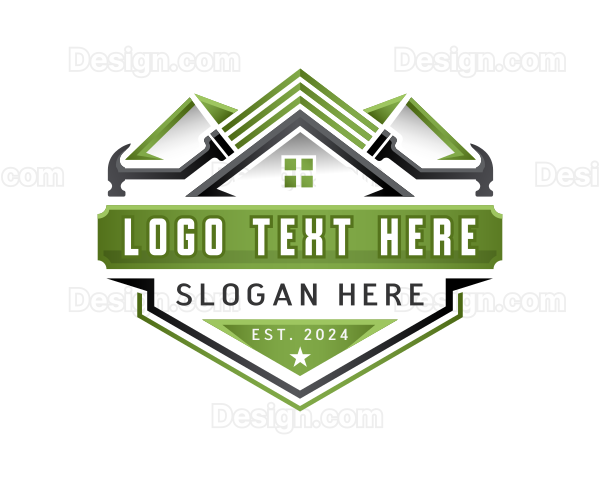 Roofing Remodel Builder Logo