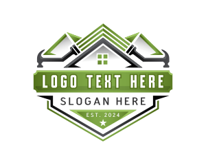 Roofing Remodel Builder Logo