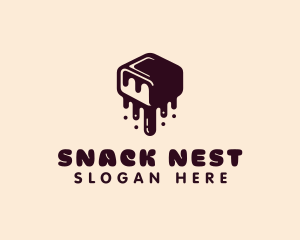 Chocolate Pastry Snack logo design