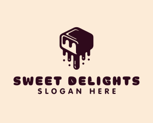 Chocolate Pastry Snack logo design