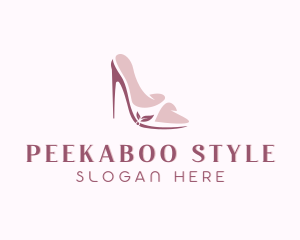 Elegant Peep Toe High Heels  logo