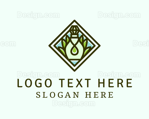 Green Leaves Scent Logo