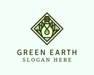 Green Leaves Scent logo design