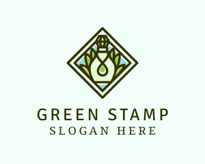 Green Leaves Scent logo design