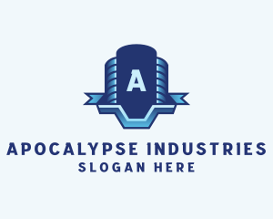 Industrial Construction Builder logo design