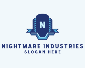 Industrial Construction Builder logo design