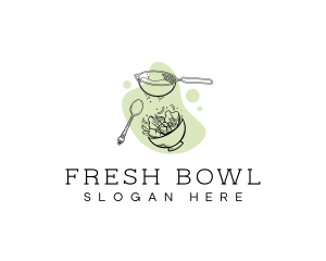 Kitchen Cooking Utensils logo design