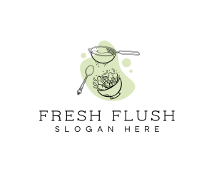 Kitchen Cooking Utensils logo design