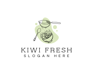 Kitchen Cooking Utensils logo design