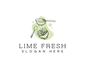 Kitchen Cooking Utensils logo design