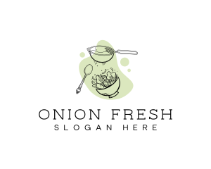 Kitchen Cooking Utensils logo design