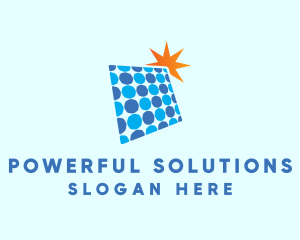 Solar Energy Panel logo design