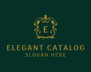 Elegant Wedding Shield logo design