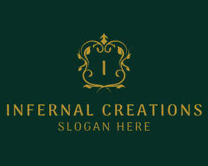 Elegant Wedding Shield logo design