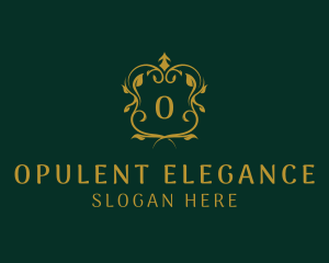Elegant Wedding Shield logo design