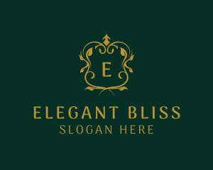 Elegant Wedding Shield logo
