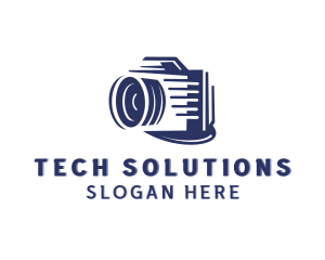 Photographer Digital Camera Lens Logo