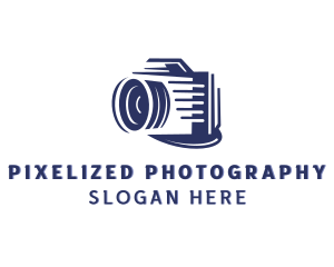 Photographer Digital Camera Lens logo design