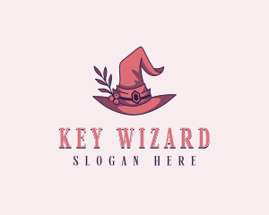 Witch Wizard Hat logo design