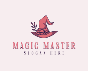 Witch Wizard Hat logo design