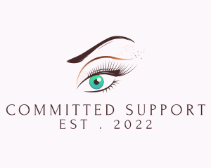 Eye Beauty Cosmetics logo design