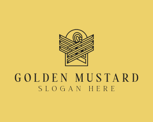 Minimalist Luxury Swan  logo design