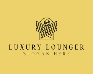 Minimalist Luxury Swan  logo design