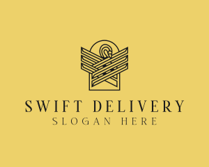 Minimalist Luxury Swan  logo design