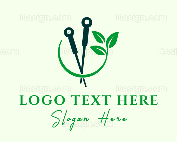 Nature Acupuncture Needle Logo