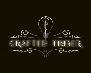 Needle Sewing Bulb logo design