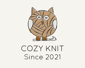 Owl Yarn Crochet logo design