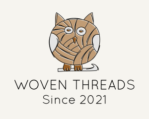 Owl Yarn Crochet logo design