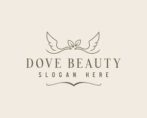 Spiritual Dove Wings logo design