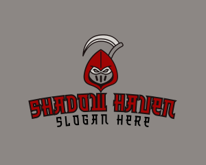 Red Ninja Scythe logo