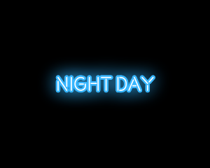 Neon Light Night Club  logo design