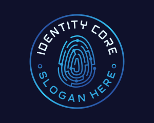 Digital Biometric Fingerprint logo