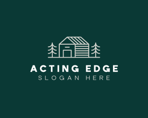 Cabin House Realty logo design