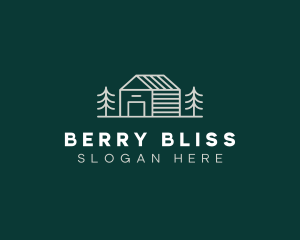 Cabin House Realty logo design