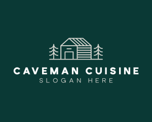 Cabin House Realty logo design