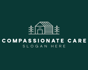 Cabin House Realty logo design